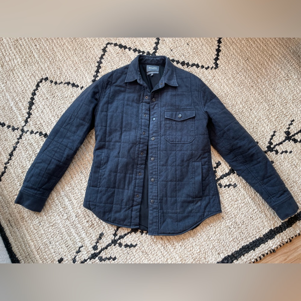 Bonobos Slim Fit Quilted Jacket / Shacket - Mens Medium